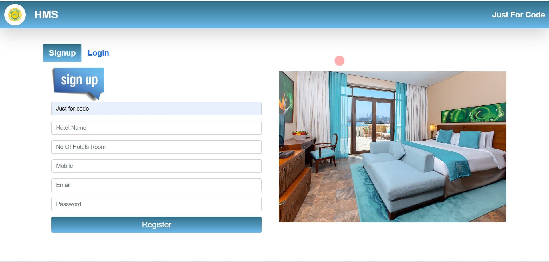 hotel management system