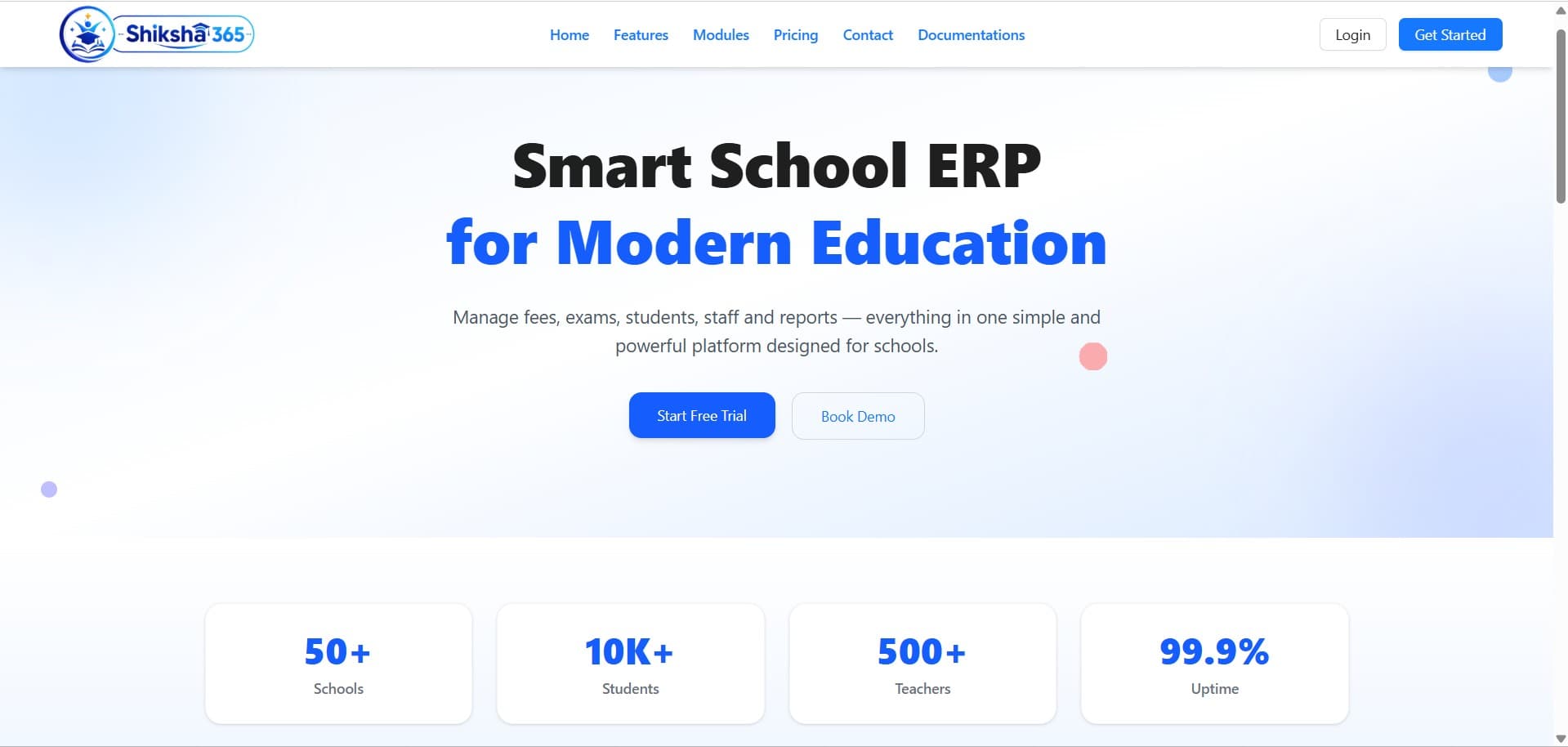 Shiksha365 ERP
